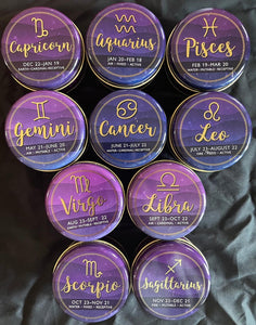 Zodiac Candles For Each Zodiac Sign